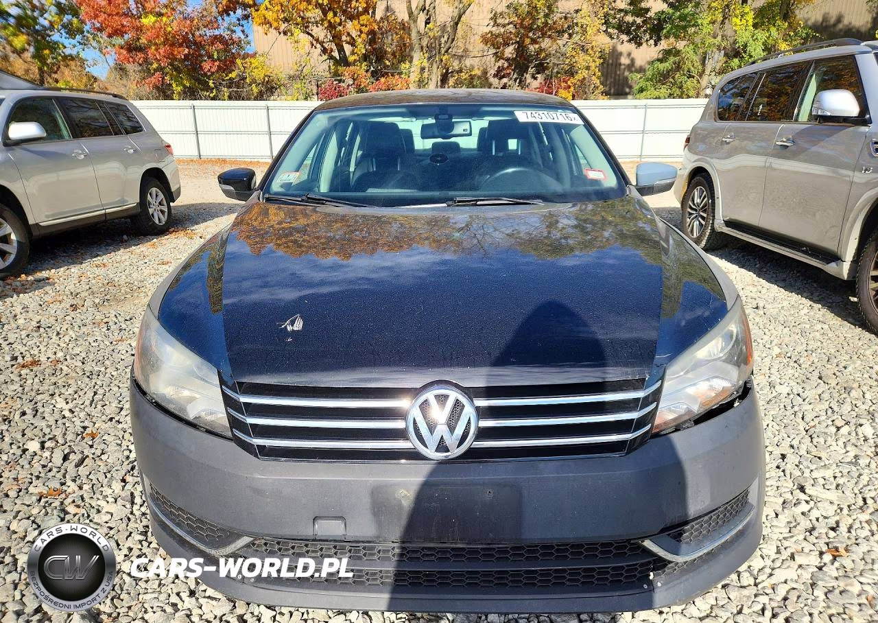 2014 Volkswagen Passat Se VIN:1VWBP7A39EC012155 - 5