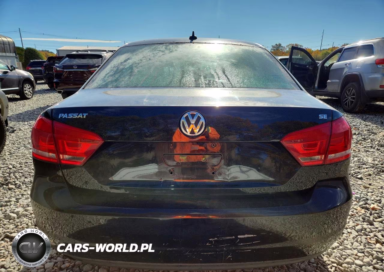 2014 Volkswagen Passat Se VIN:1VWBP7A39EC012155 - 6