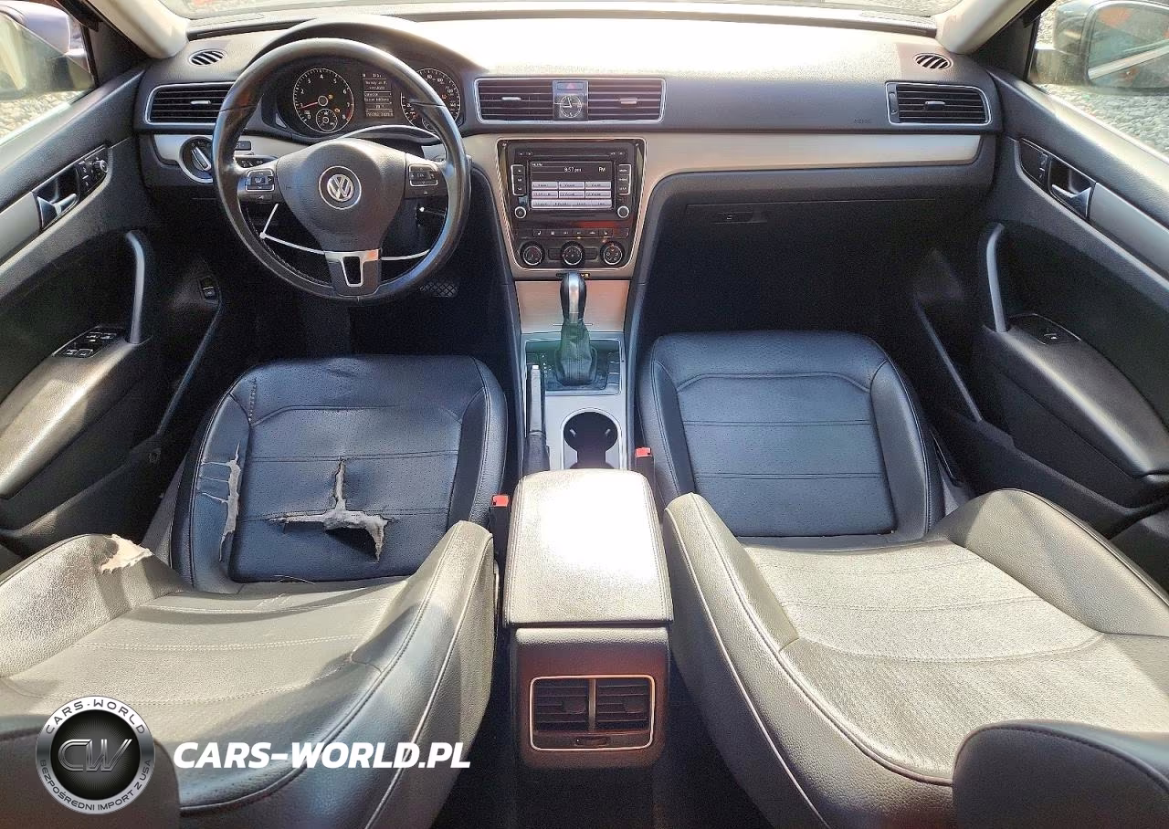 2014 Volkswagen Passat Se VIN:1VWBP7A39EC012155 - 8
