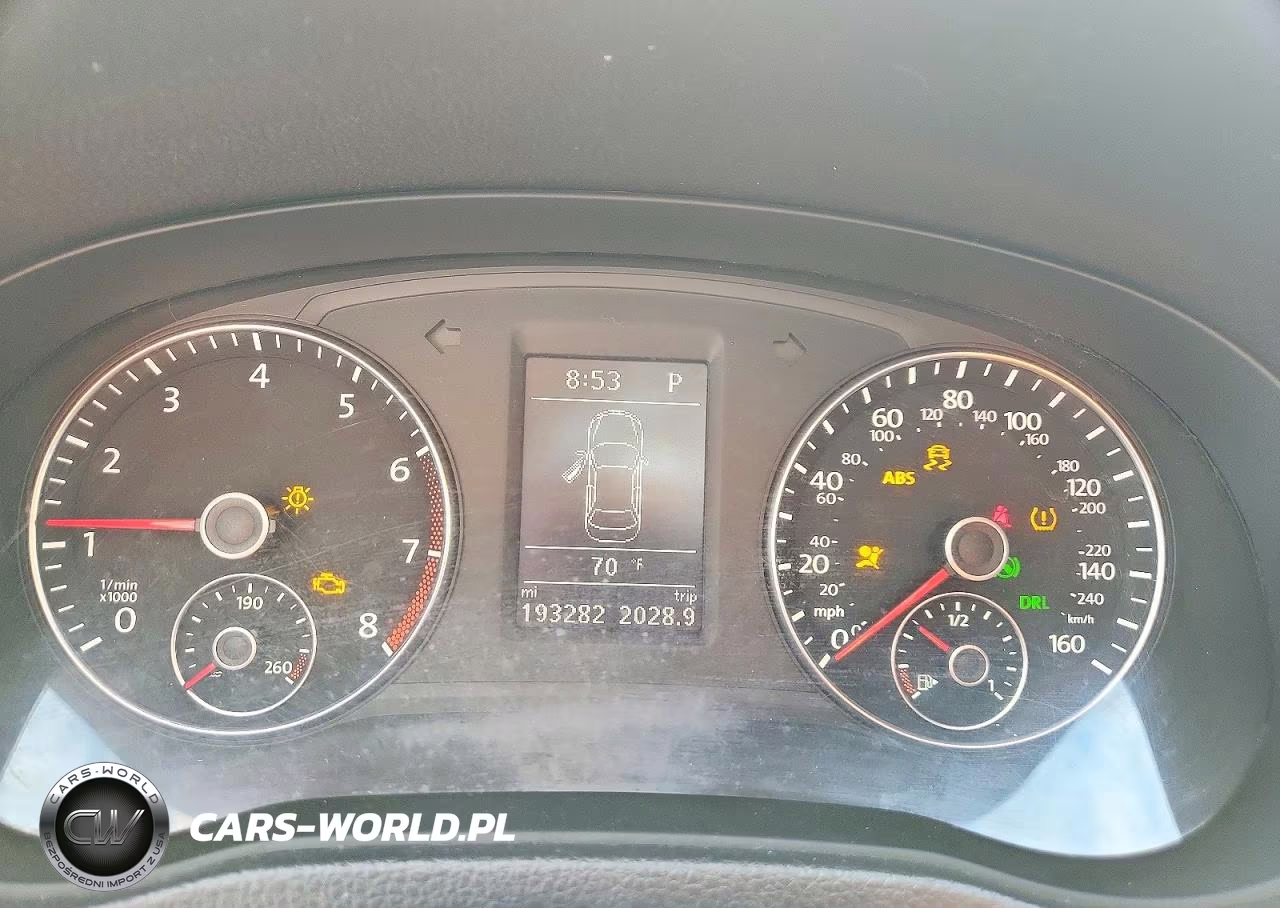 2014 Volkswagen Passat Se VIN:1VWBP7A39EC012155 - 9