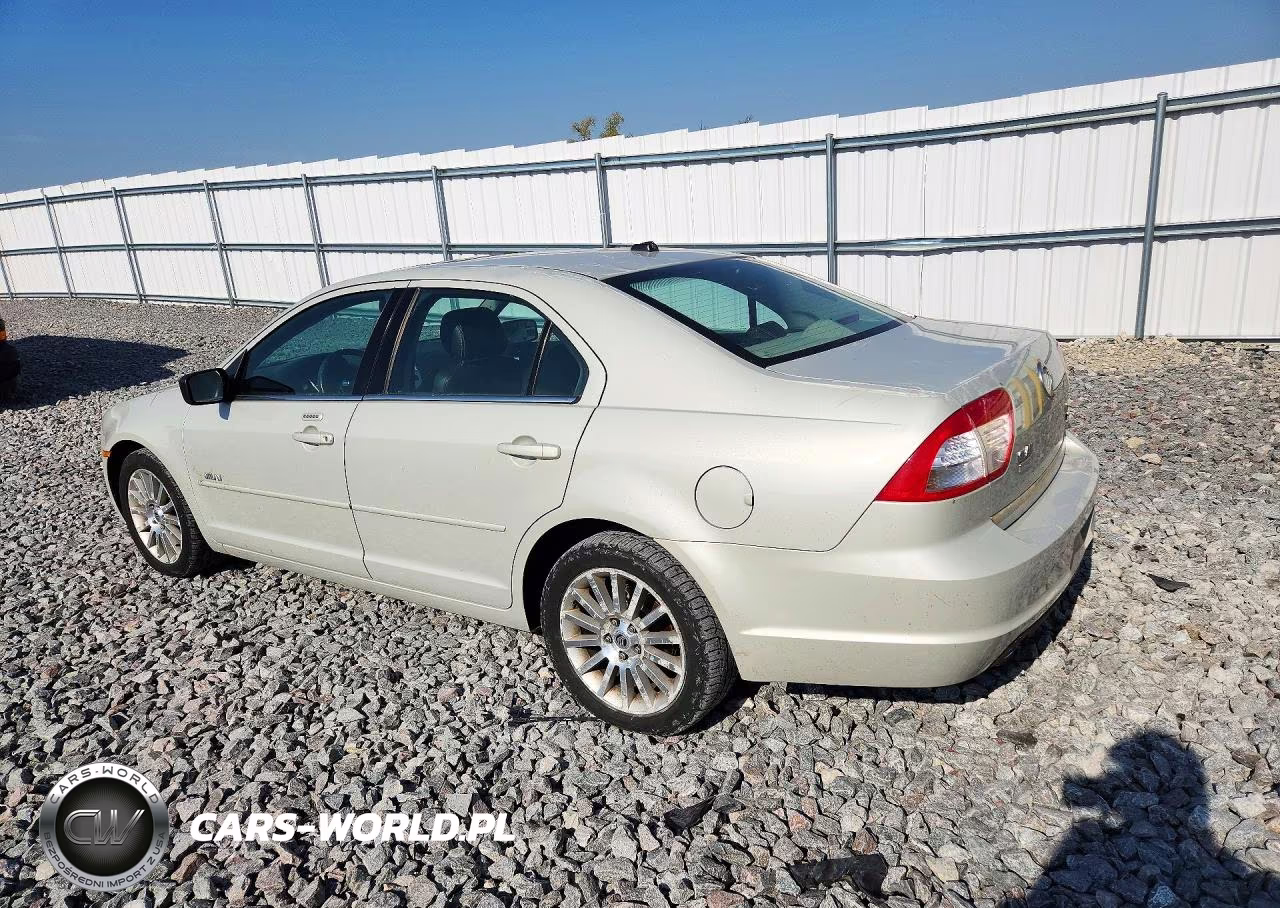 2008 Mercury Milan Premier VIN:3MEHM081X8R638142 - 2