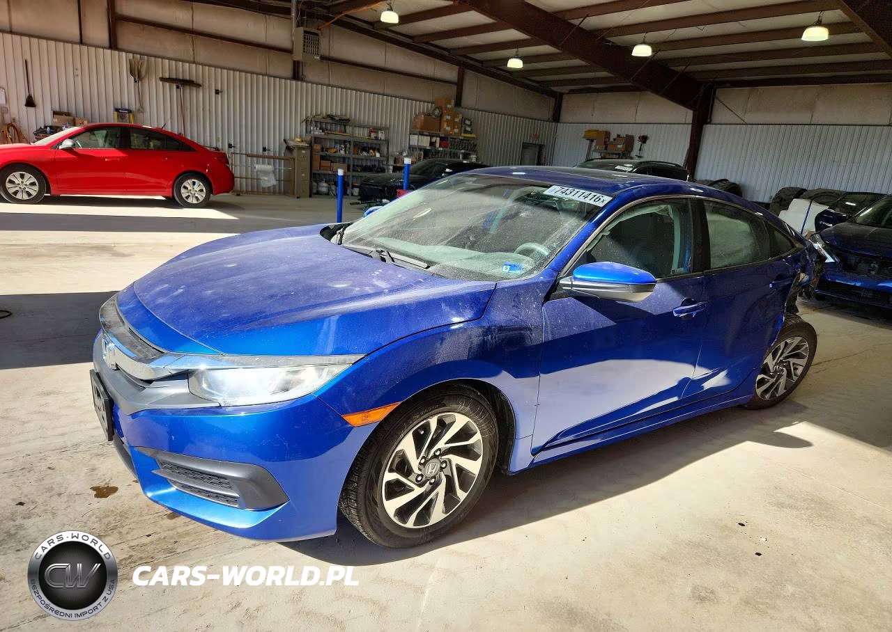 2018 Honda Civic Ex VIN:2HGFC2F7XJH558972 - 1