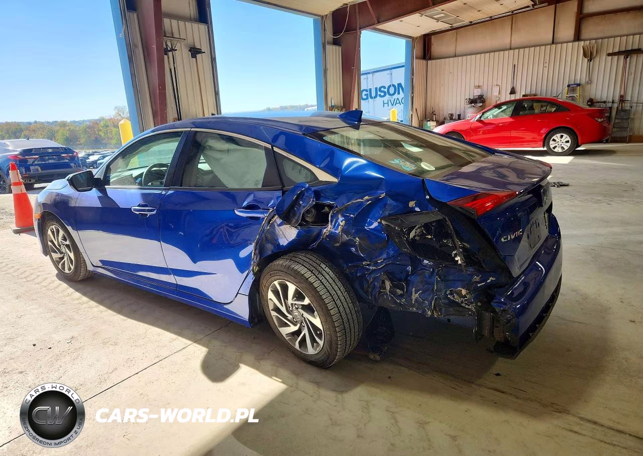 2018 Honda Civic Ex VIN:2HGFC2F7XJH558972 - 2
