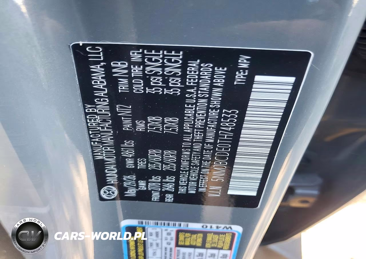 2026 Hyundai Tucson Sel VIN:5NMJBCDE0TH748533 - 12
