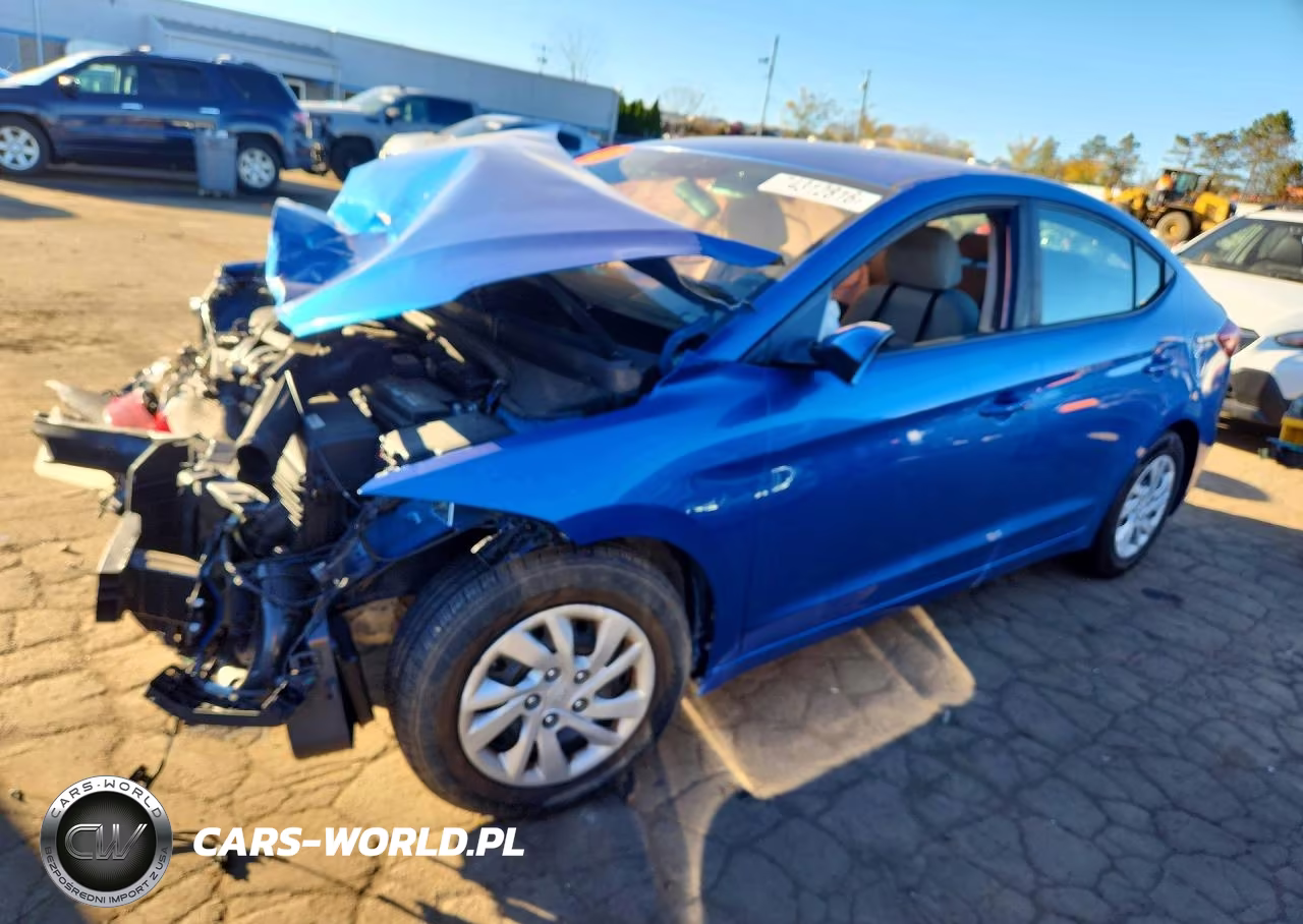 2017 Hyundai Elantra Se VIN:5NPD74LF2HH092215 - 1
