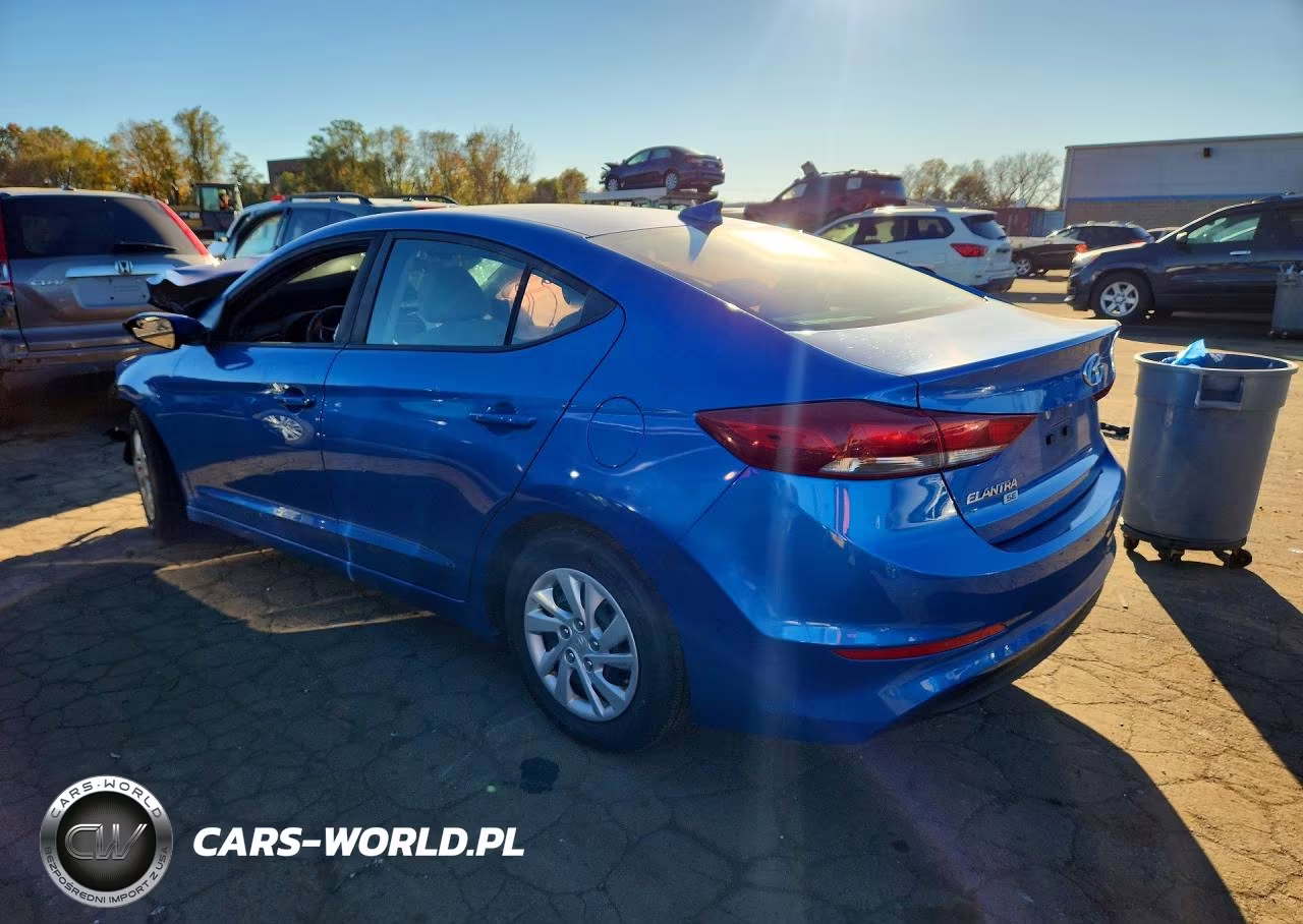 2017 Hyundai Elantra Se VIN:5NPD74LF2HH092215 - 2