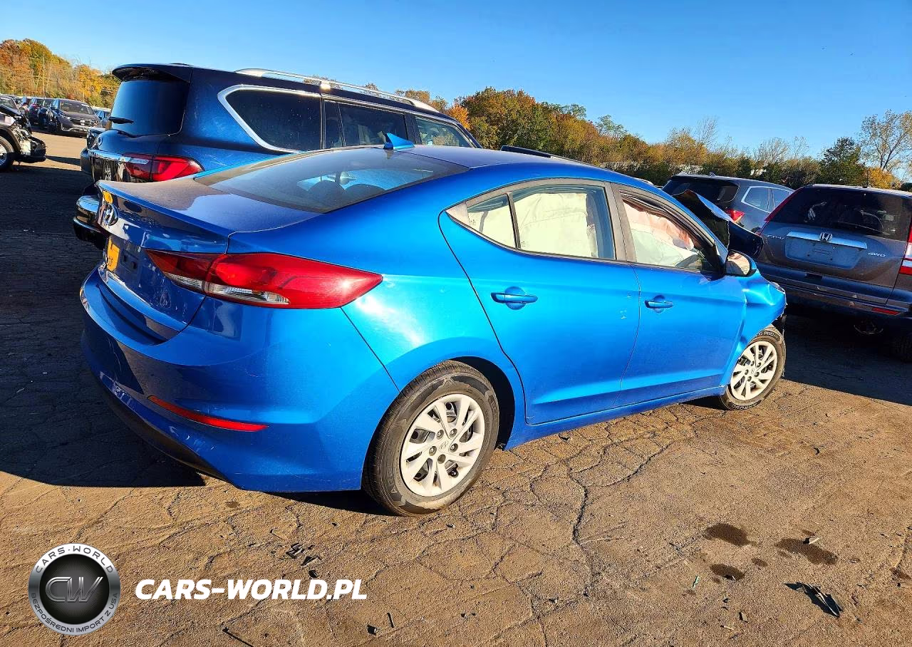 2017 Hyundai Elantra Se VIN:5NPD74LF2HH092215 - 3