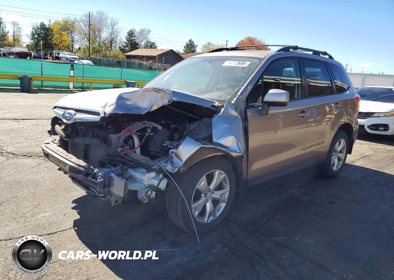 2015 Subaru Forester 2.5I Premium VIN:JF2SJADC4FH583412 - 1