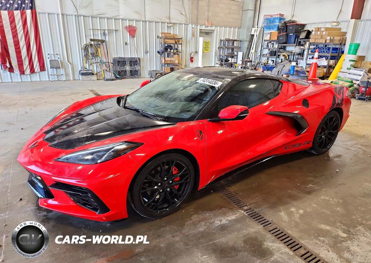2024 Chevrolet Corvette Stingray Rwd 1Lt VIN:1G1YA2D40R5116347 - 1