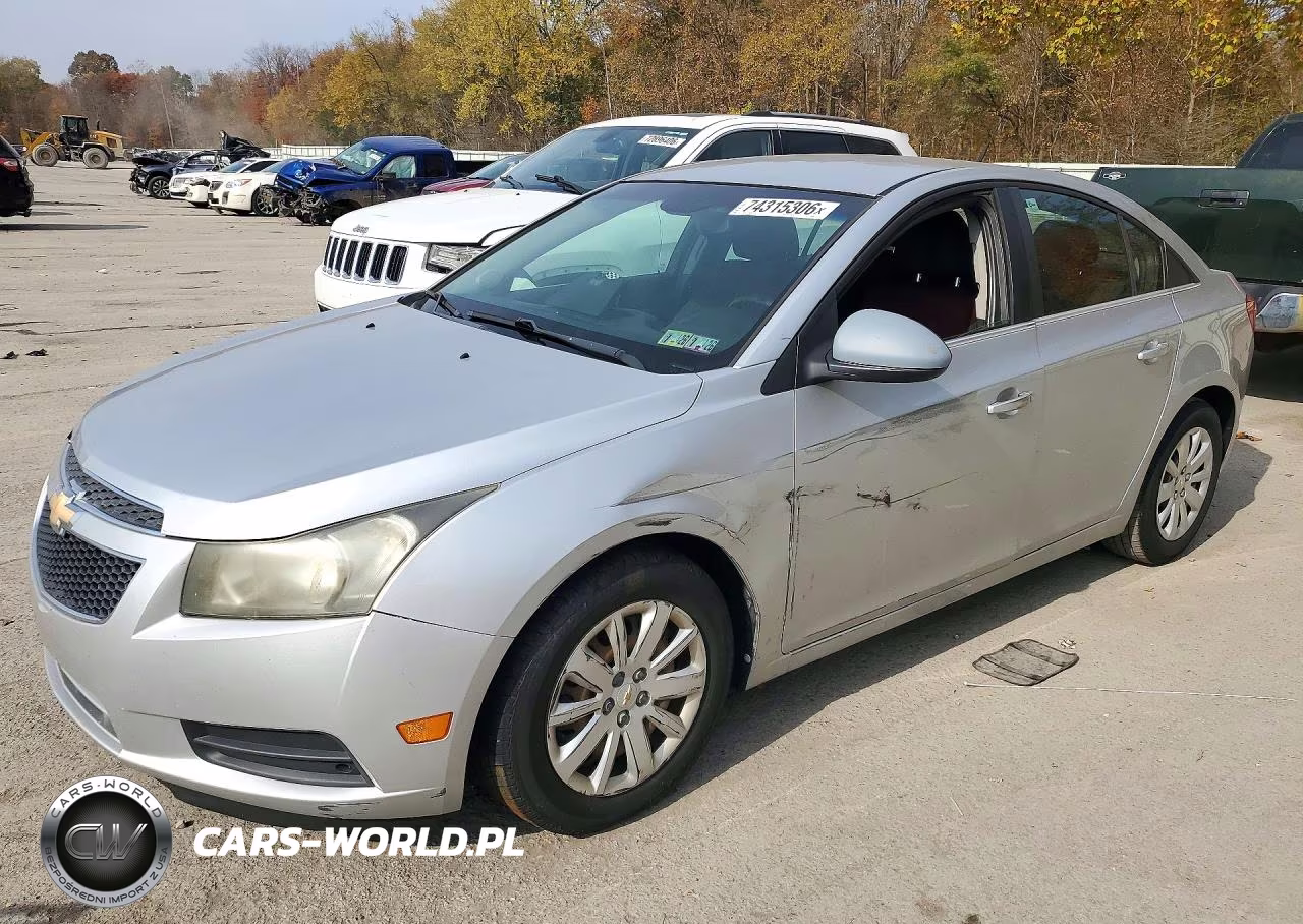 2011 Chevrolet Cruze Lt VIN:1G1PF5S96B7308928 - 1