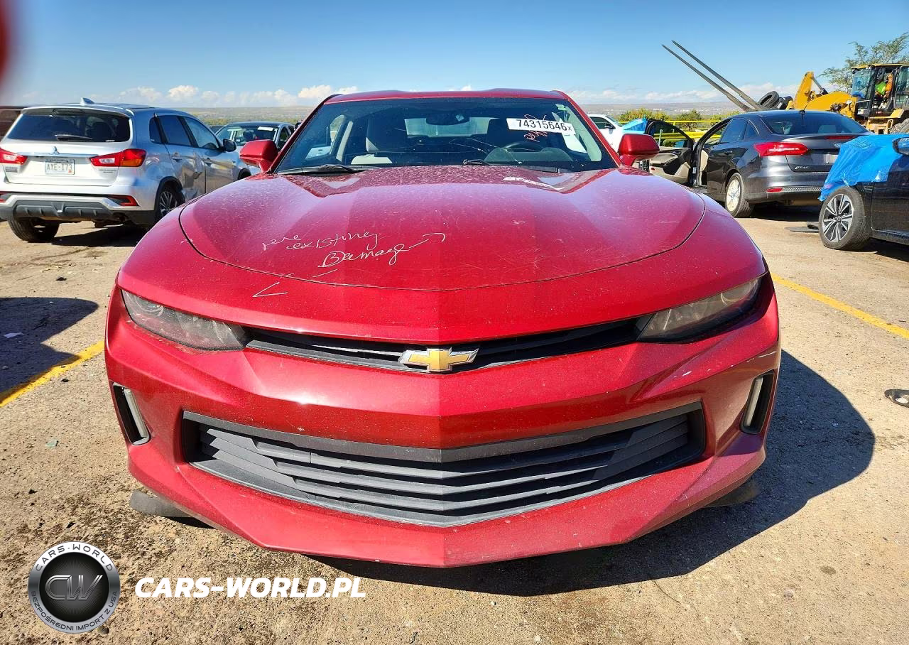 2016 Chevrolet Camaro Lt VIN:1G1FB1RS2G0155229 - 5