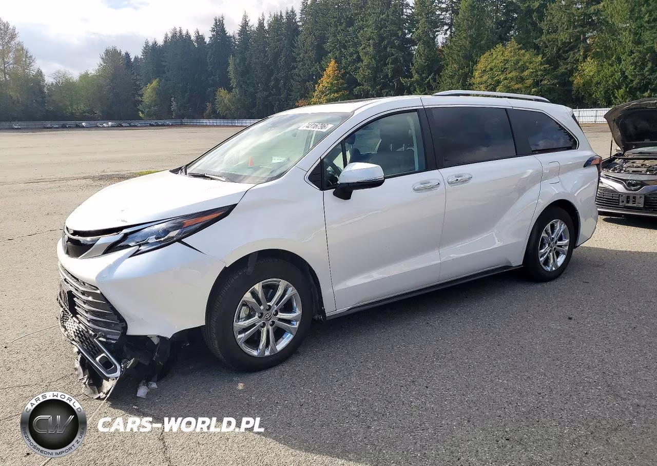 2024 Toyota Sienna Platinum 7-Passenger VIN:5TDESKFC1RS127007 - 1