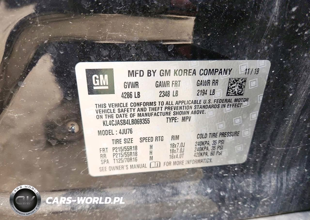 2020 Buick Encore Preferred VIN:KL4CJASB4LB069355 - 13