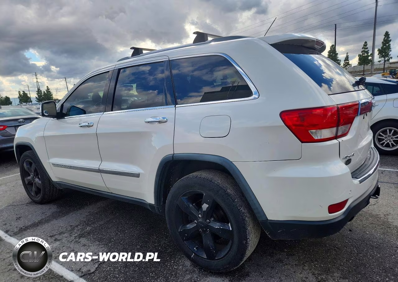 2012 Jeep Grand Cherokee Overland VIN:1C4RJFCT2CC187516 - 2