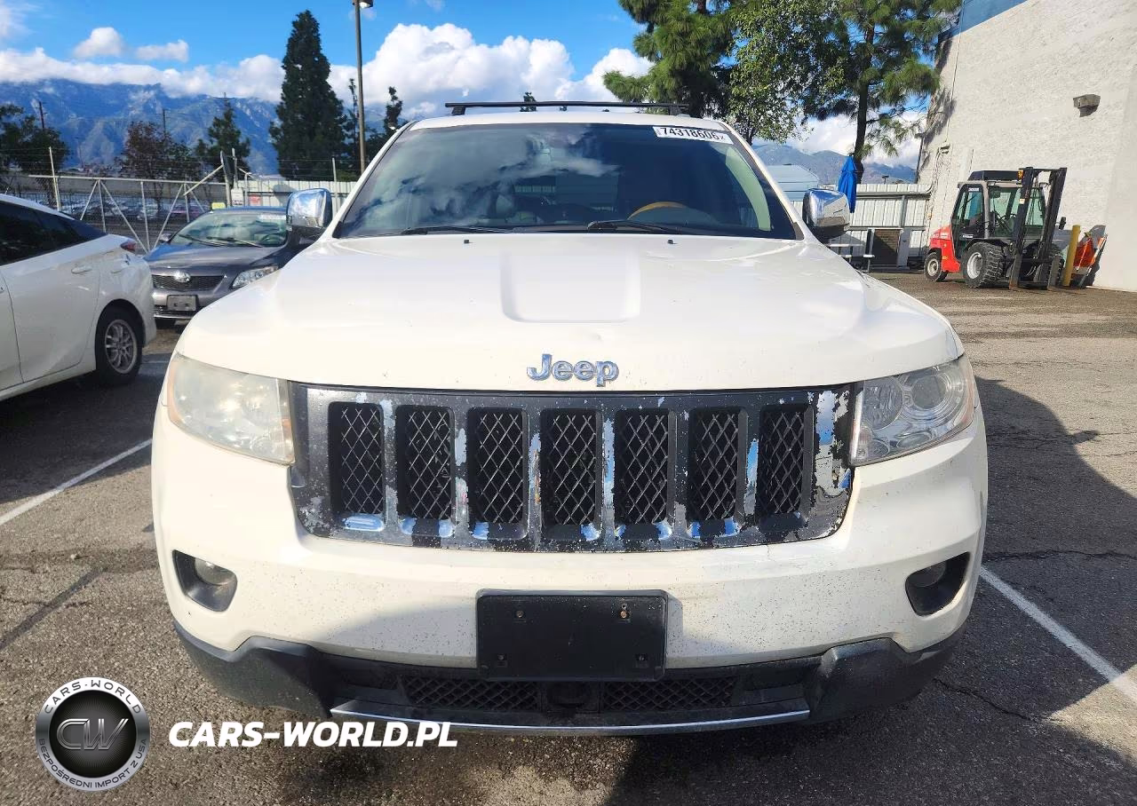 2012 Jeep Grand Cherokee Overland VIN:1C4RJFCT2CC187516 - 5