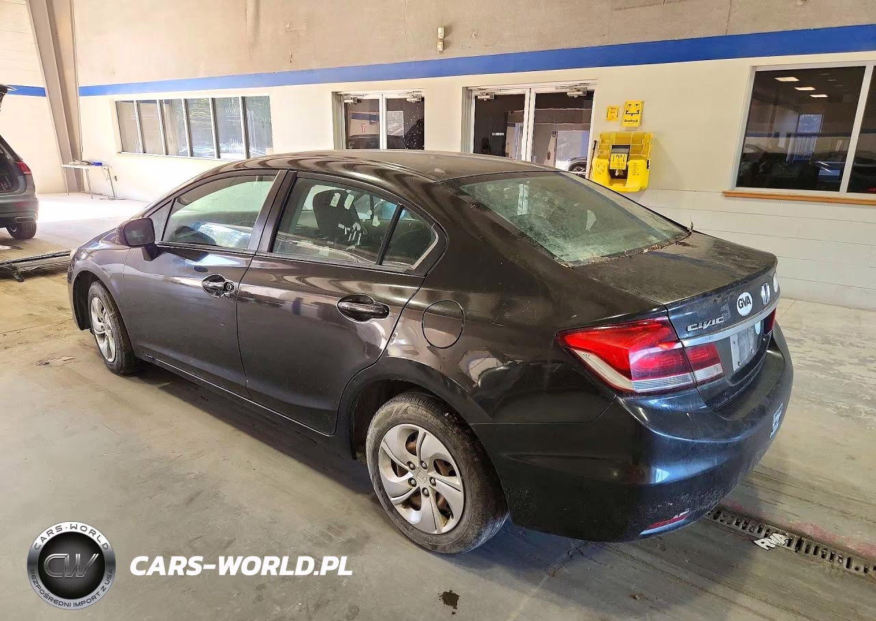 2014 Honda Civic Lx VIN:2HGFB2F57EH542199 - 2