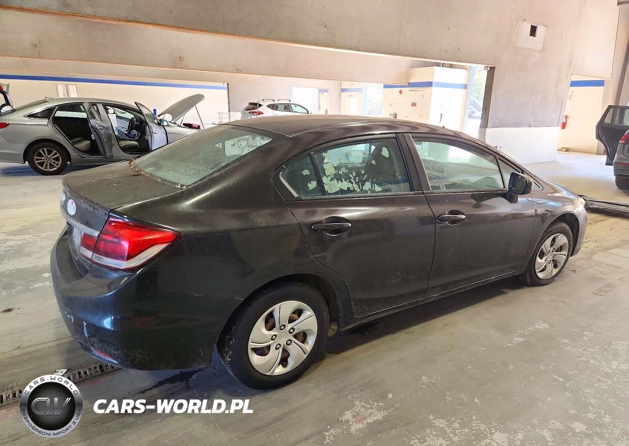 2014 Honda Civic Lx VIN:2HGFB2F57EH542199 - 3