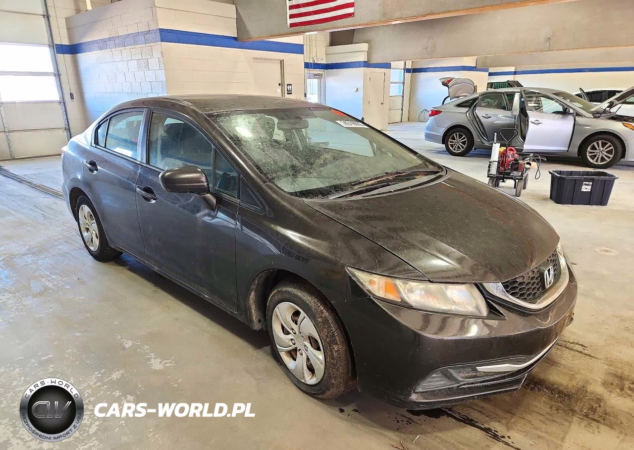 2014 Honda Civic Lx VIN:2HGFB2F57EH542199 - 4