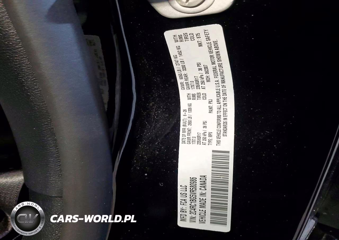 2027 Chrysler Pacifica Select VIN:2C4RC1BG5VR580986 - 13