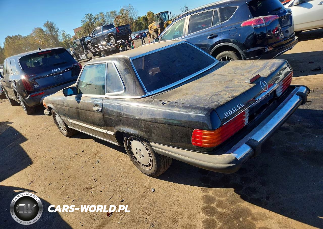 1988 Mercedes-Benz 560 Sl VIN:WDBBA48D1JA088393 - 2