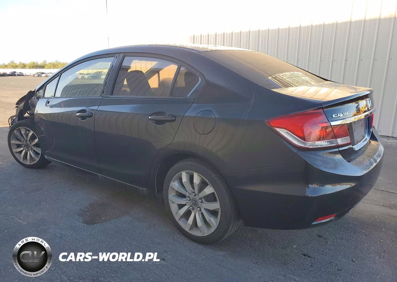 2014 Honda Civic Lx VIN:19XFB2F51EE207336 - 2