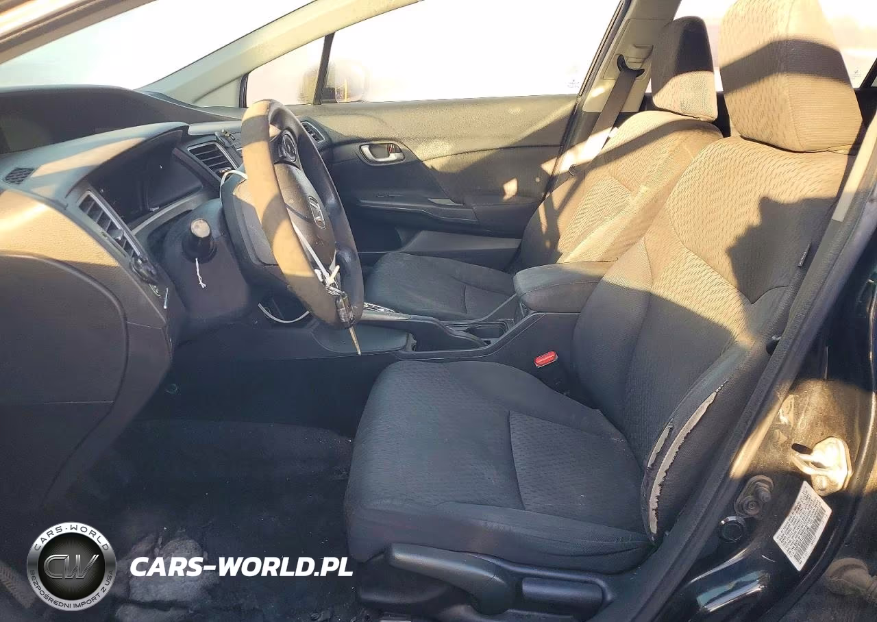 2014 Honda Civic Lx VIN:19XFB2F51EE207336 - 7