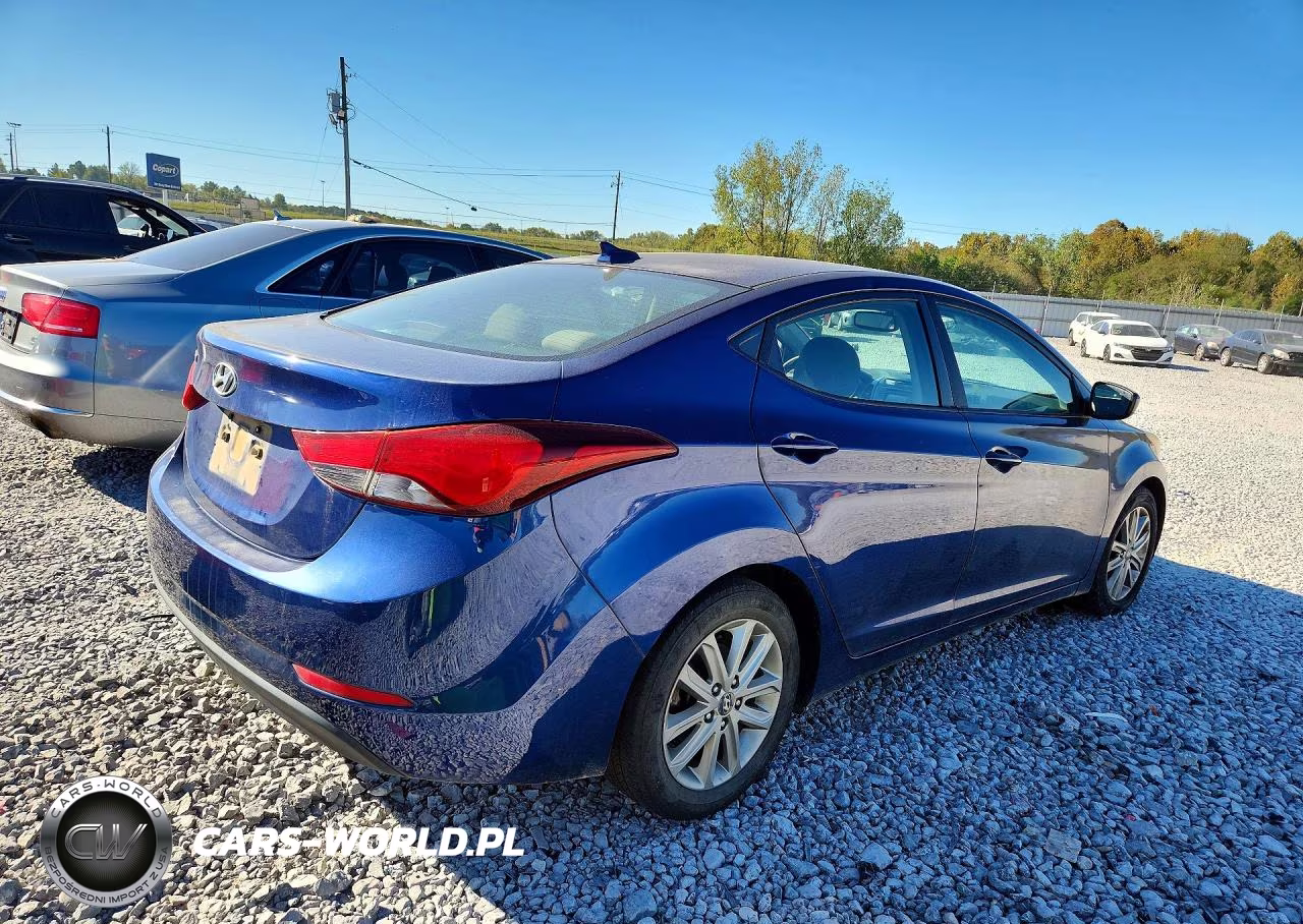 2016 Hyundai Elantra Se VIN:5NPDH4AE1GH725423 - 3