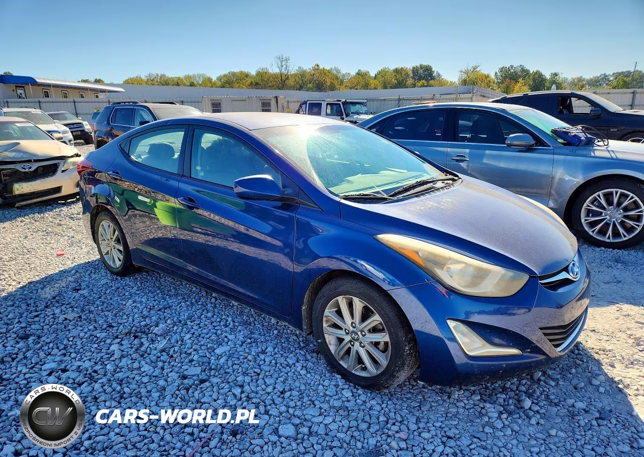 2016 Hyundai Elantra Se VIN:5NPDH4AE1GH725423 - 4