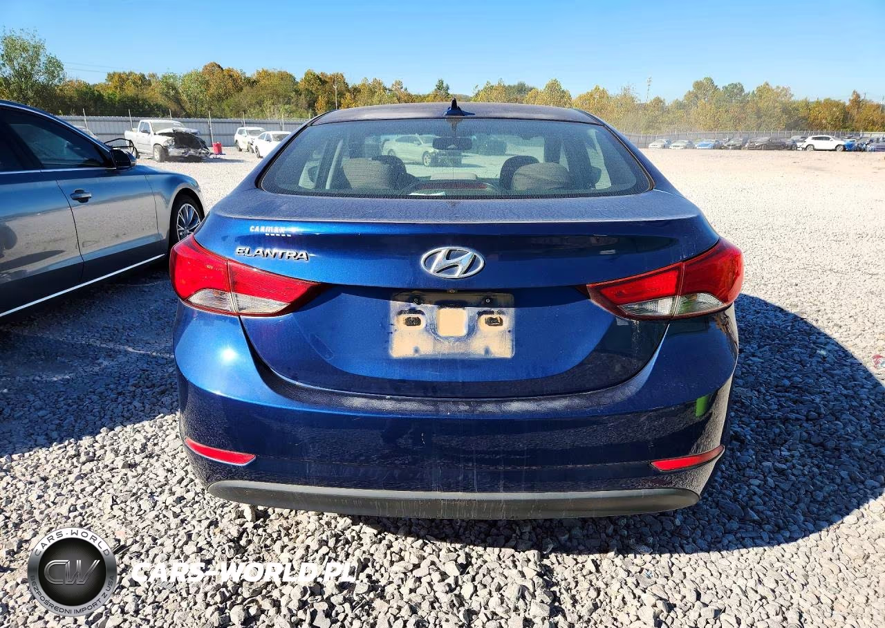 2016 Hyundai Elantra Se VIN:5NPDH4AE1GH725423 - 6