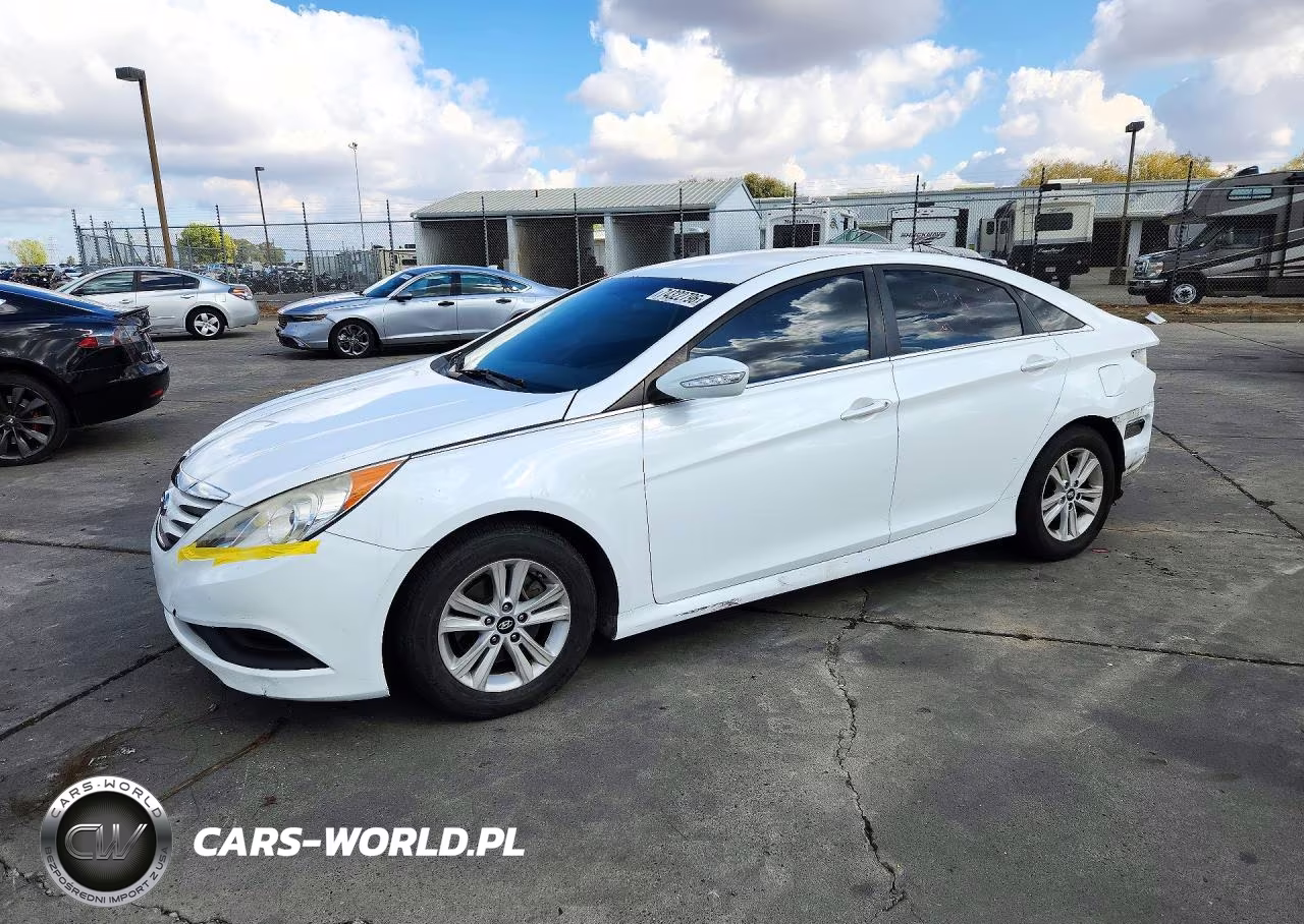 2014 Hyundai Sonata Gls VIN:5NPEB4AC5EH934956 - 1