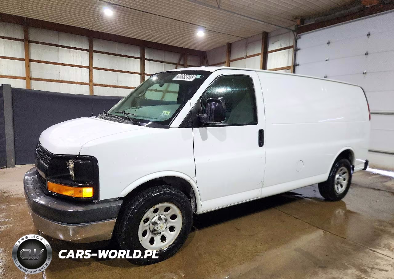 2013 Chevrolet Express 1500 Cargo Delivery Van VIN:1GCSGAFX8D1100118 - 1