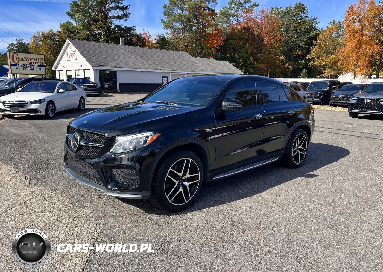 2019 Mercedes-Benz Gle Coupe 43 Amg VIN:4JGED6EB2KA154595 - 2
