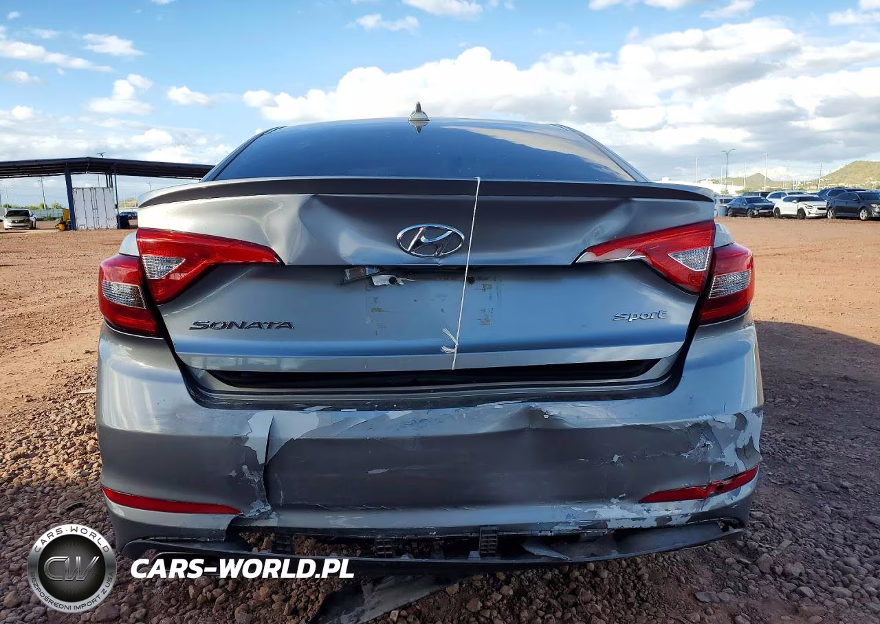 2016 Hyundai Sonata Sport VIN:5NPE34AF7GH434257 - 6
