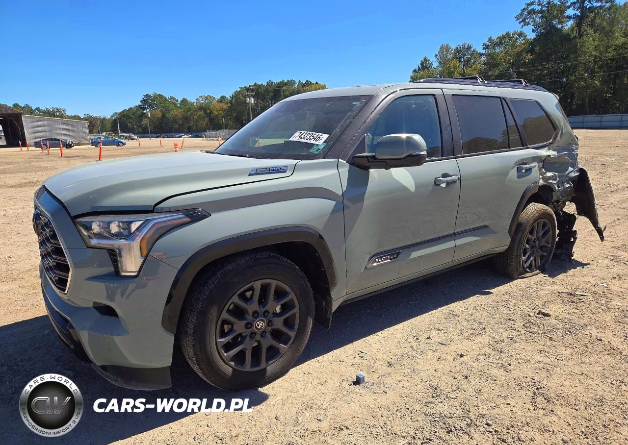 2025 Toyota Sequoia Platinum VIN:7SVAAABA5SX053760 - 1