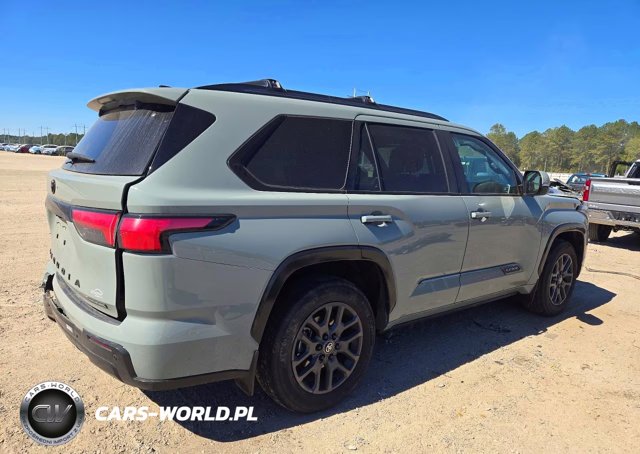 2025 Toyota Sequoia Platinum VIN:7SVAAABA5SX053760 - 3