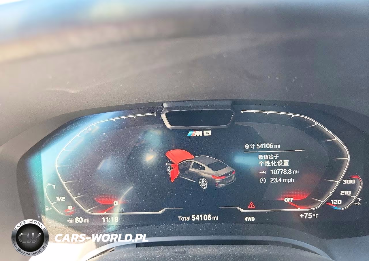 2022 BMW M8 VIN:WBSGV0C02NCG81596 - 9
