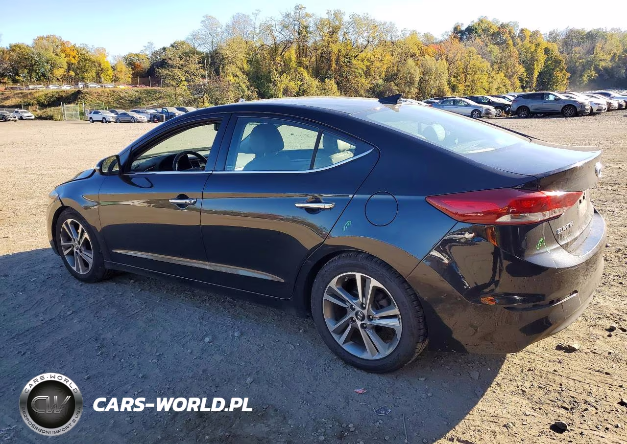 2017 Hyundai Elantra Limited VIN:5NPD84LF9HH005522 - 2