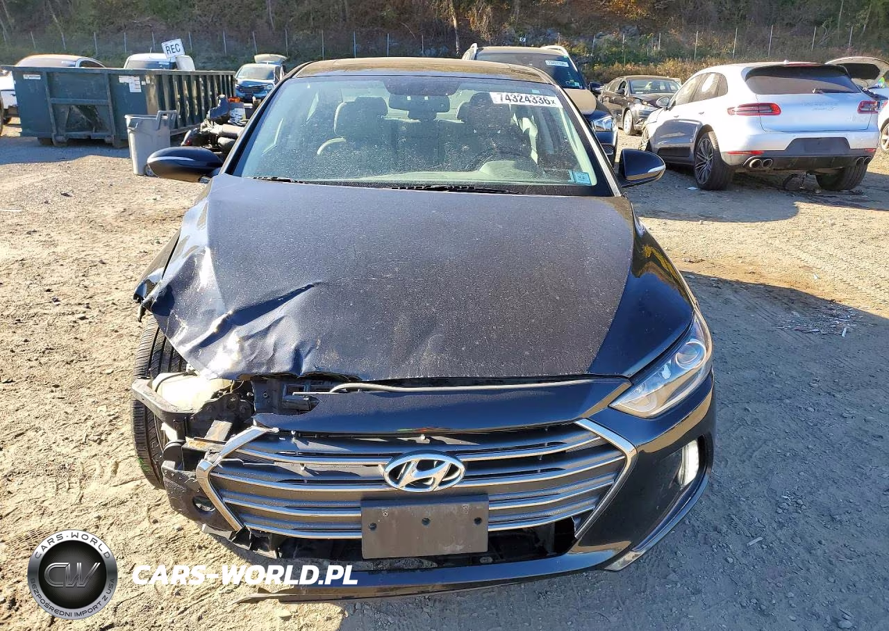 2017 Hyundai Elantra Limited VIN:5NPD84LF9HH005522 - 5
