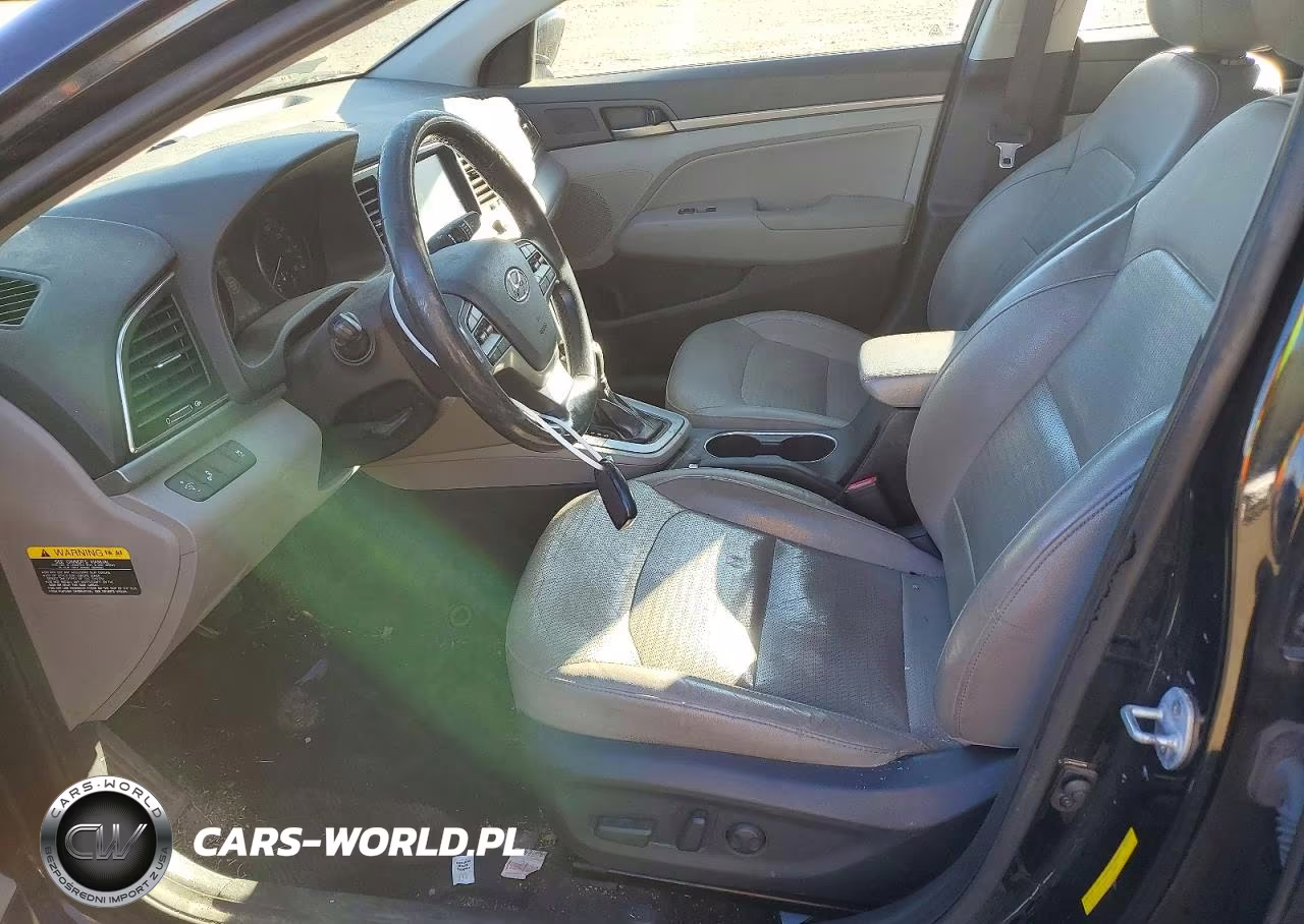 2017 Hyundai Elantra Limited VIN:5NPD84LF9HH005522 - 7