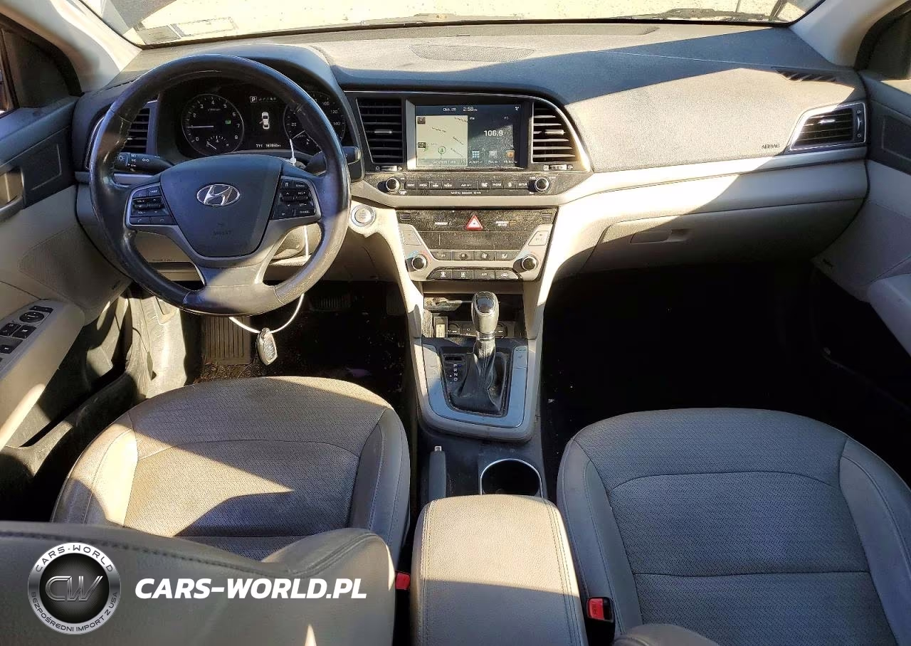 2017 Hyundai Elantra Limited VIN:5NPD84LF9HH005522 - 8