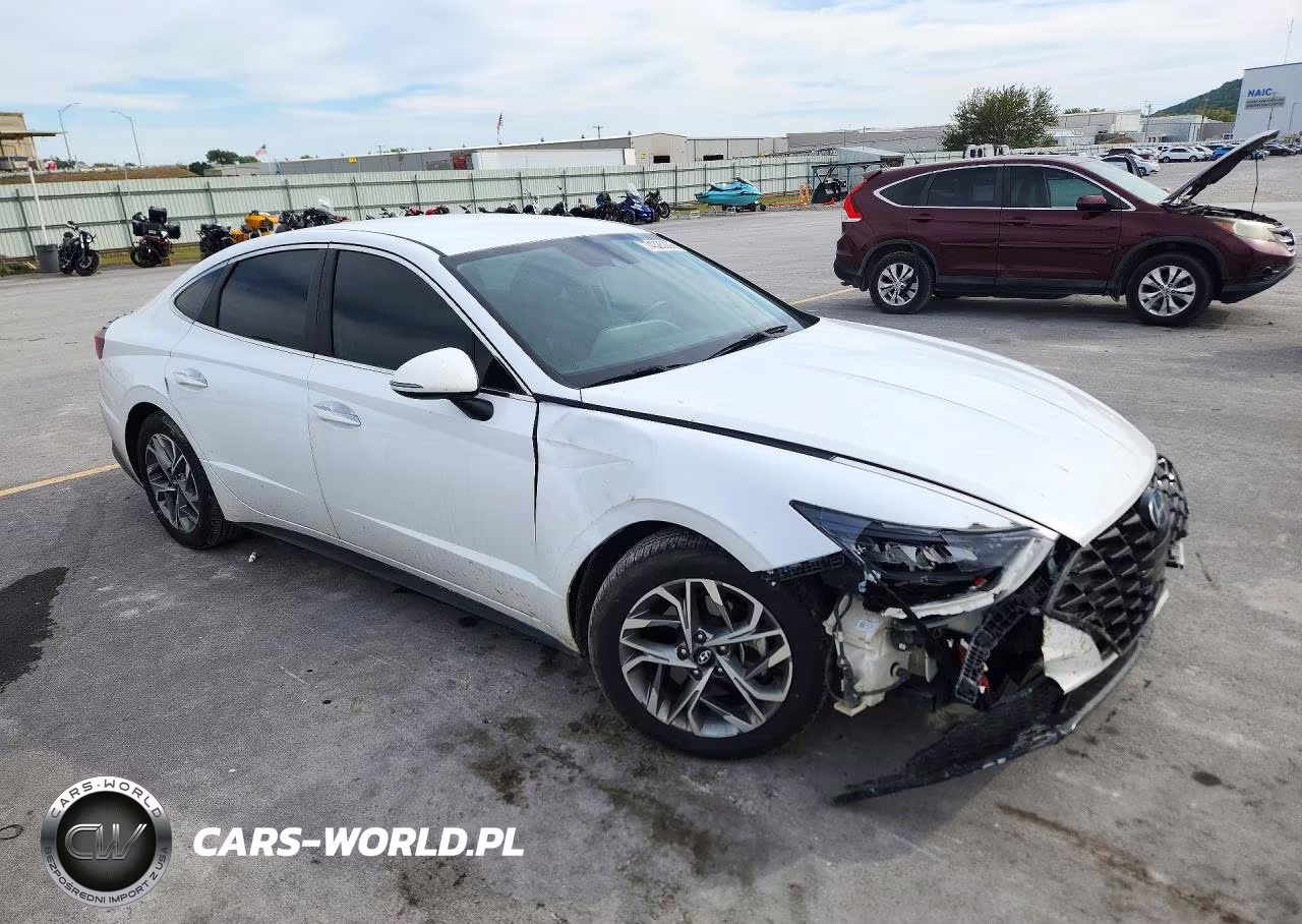 2020 Hyundai Sonata Sel VIN:5NPEF4JA7LH014777 - 4