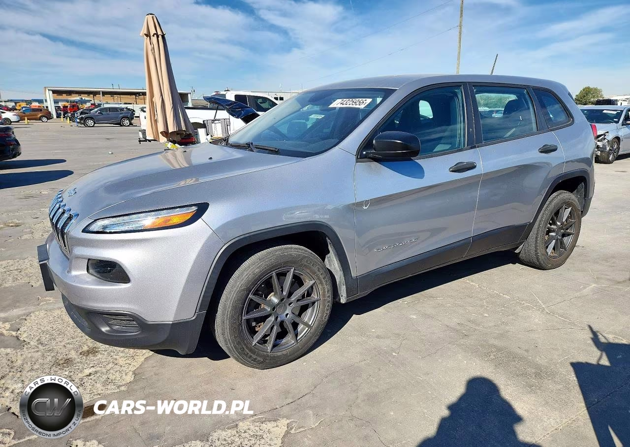 2017 Jeep Cherokee Sport VIN:1C4PJLAS5HW640386 - 1