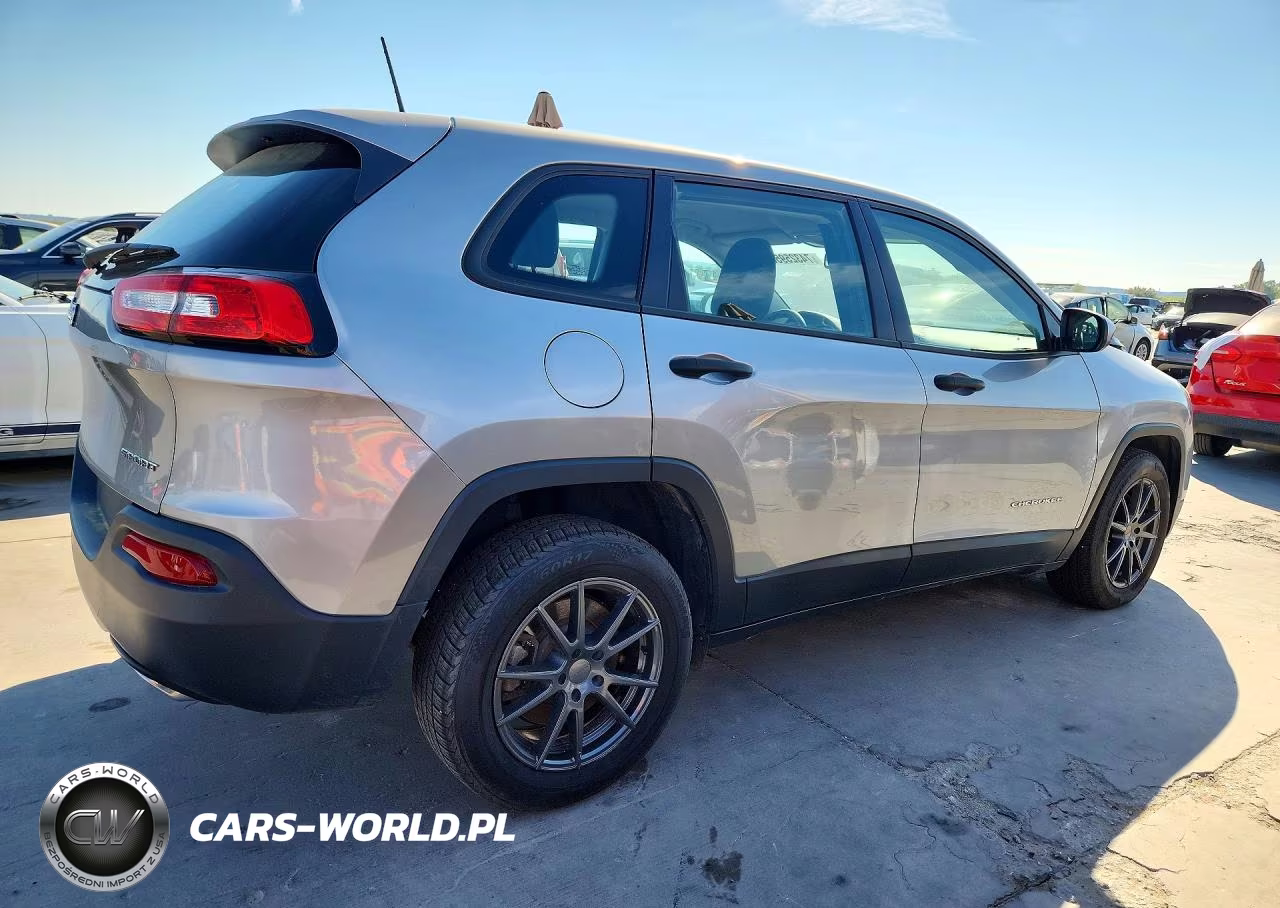 2017 Jeep Cherokee Sport VIN:1C4PJLAS5HW640386 - 3