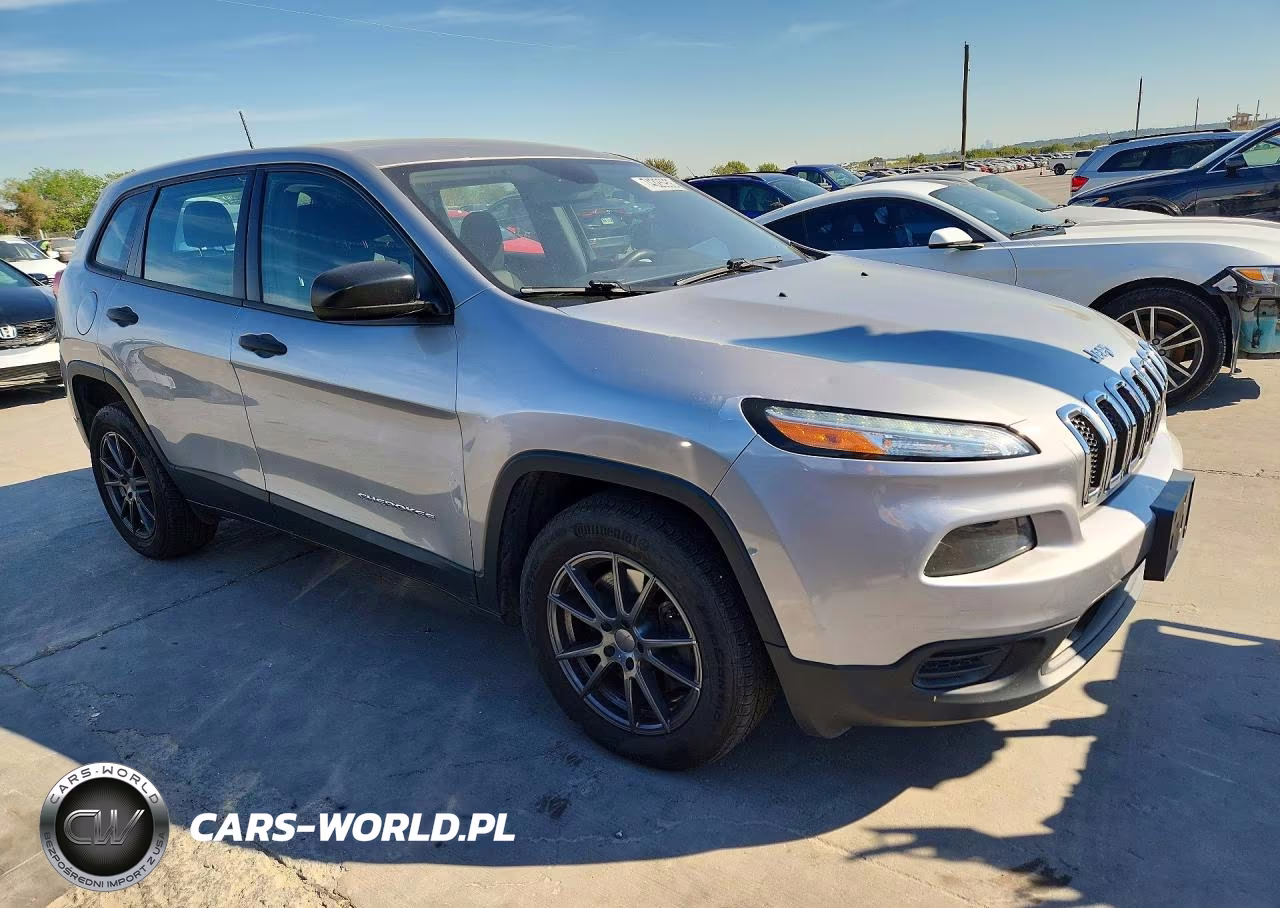 2017 Jeep Cherokee Sport VIN:1C4PJLAS5HW640386 - 4