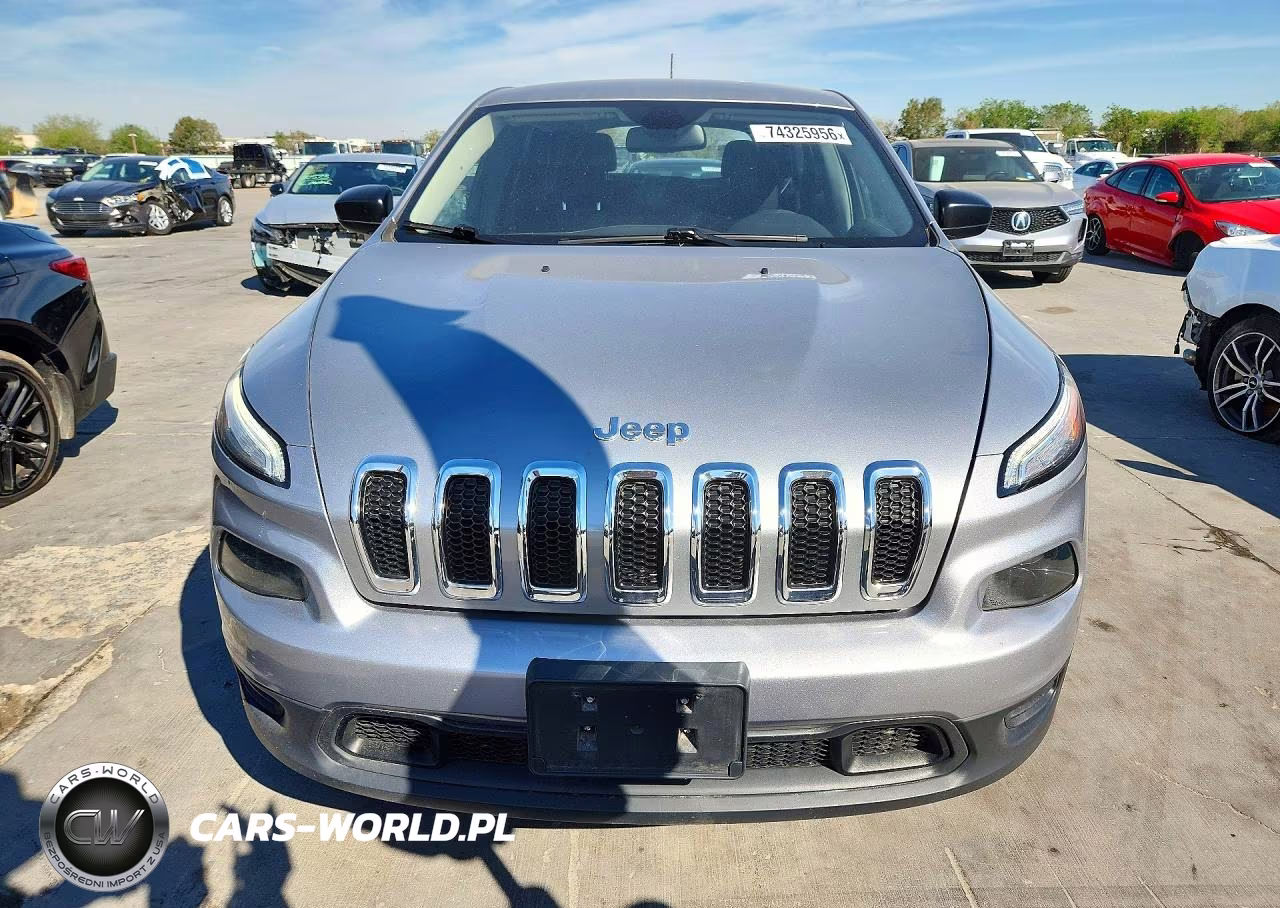 2017 Jeep Cherokee Sport VIN:1C4PJLAS5HW640386 - 5