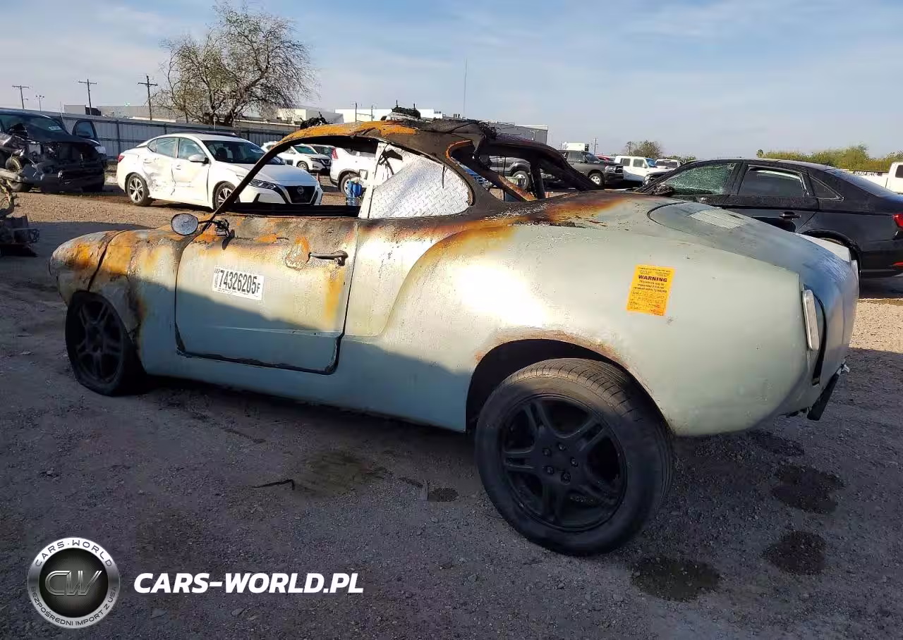 1972 Volkswagen Karmann Gh VIN:1422867461 - 2