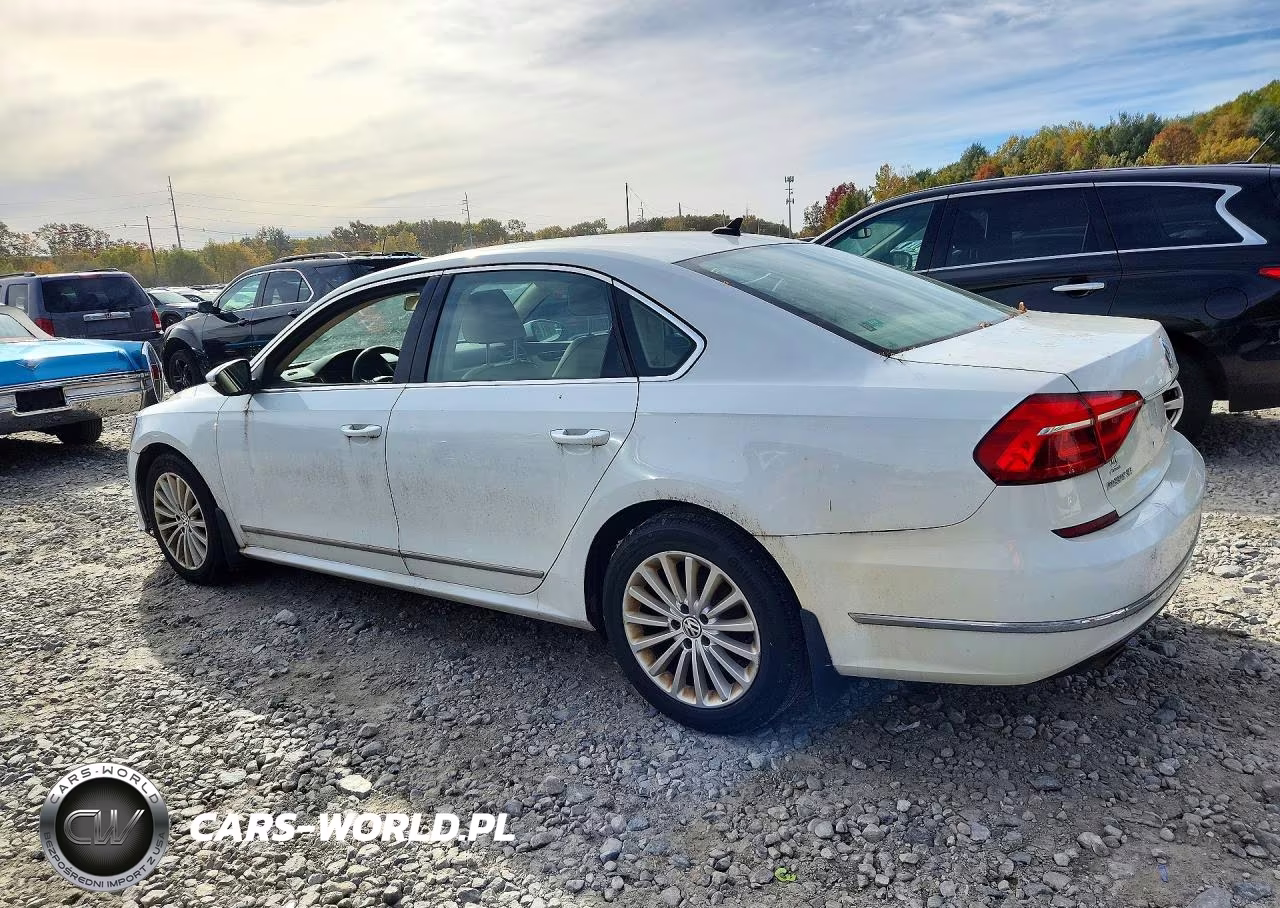 2016 Volkswagen Passat Se VIN:1VWBT7A34GC010120 - 2