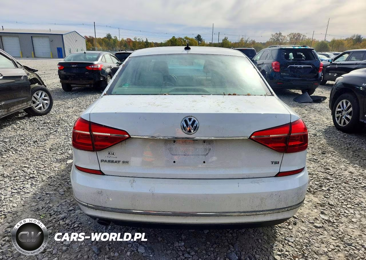 2016 Volkswagen Passat Se VIN:1VWBT7A34GC010120 - 6