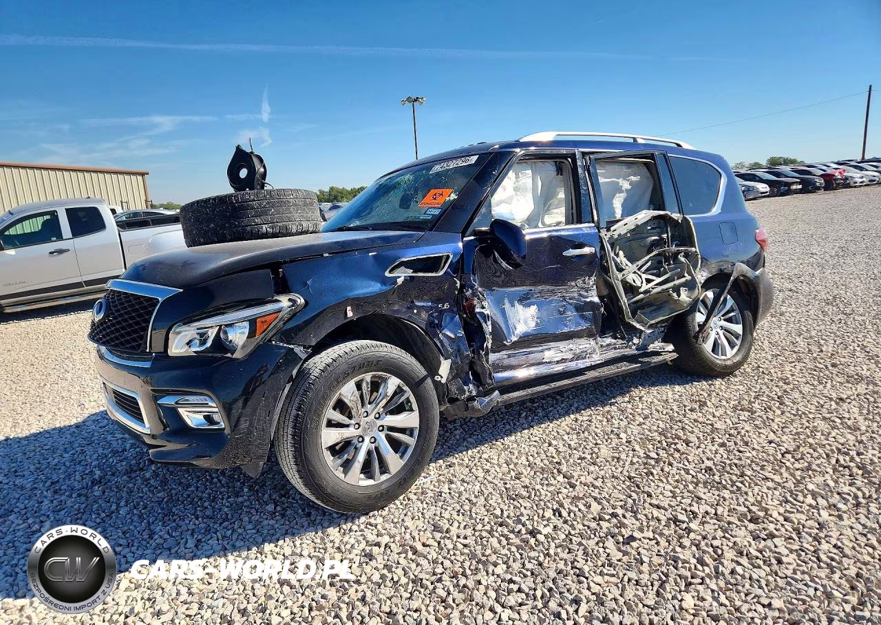 2017 Infiniti Qx80 Base VIN:JN8AZ2NF3H9644526 - 1