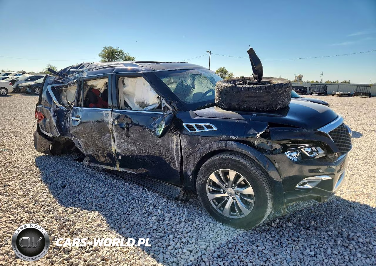 2017 Infiniti Qx80 Base VIN:JN8AZ2NF3H9644526 - 4